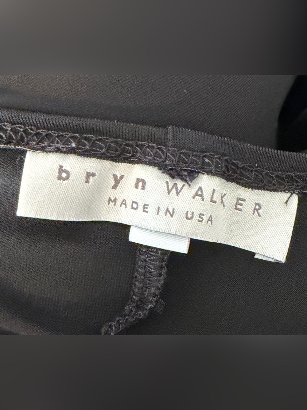 Bryn Walker Black V-Neck Dress - Picture 6 of 8